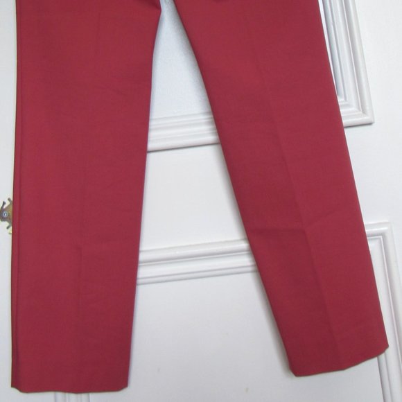 NEW Women's Massimo Dutti COTTON Blend Pants size 4 Eu 36, salmon color - Picture 7 of 7